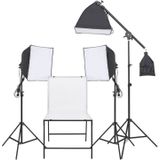 vidaXL Fotostudioset met opnametafel