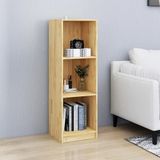 vidaXL Boekenkast / kamerscherm 36x33x110 cm massief grenenhout - Massief hout 809936