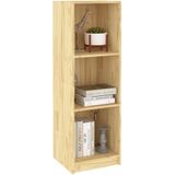 vidaXL - Boekenkast - / - kamerscherm - 36x33x110 - cm - massief - grenenhout