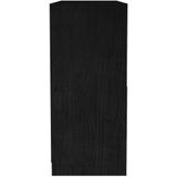 vidaXL-Boekenkast-104x33x76-cm-massief-grenenhout-zwart
