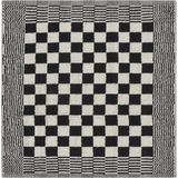 vidaXL - Keukendoekenset - Katoen - Zwart en Wit - 10 Stuks