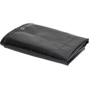 vidaXL - Dekzeil - 650 - g/m² - 3x4 - m - zwart