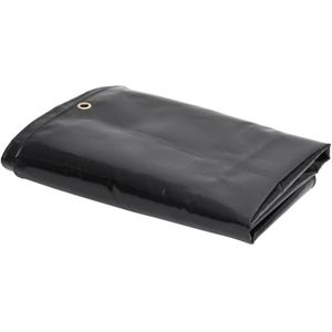 vidaXL - Dekzeil - 650 - g/m² - 3x5 - m - zwart
