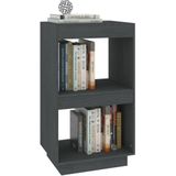 vidaXL-Boekenkast-40x35x71-cm-massief-grenenhout-grijs