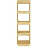 vidaXL Boekenkast / kamerscherm 40x35x135 cm massief grenenhout