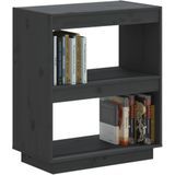 vidaXL-Boekenkast-60x35x71-cm-massief-grenenhout-grijs