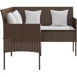 vidaXL-Loungebank-met-kussens-L-vormig-poly-rattan-bruin