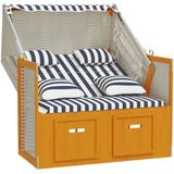 vidaXL-Strandstoel-met-kussens-poly-rattan-en-hout-wit-en-blauw