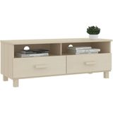vidaXL TV-Schrank HAMAR Honigbraun 106x40x40 cm Massivholz Kiefer