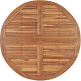 5-tlg. Garten-Essgruppe Klappbar Massivholz Teak vidaXL