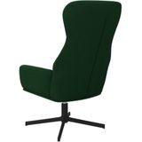 vidaXL Relaxsessel Dunkelgrün Samt