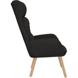 Relaxsessel Schwarz Stoff Vidaxl