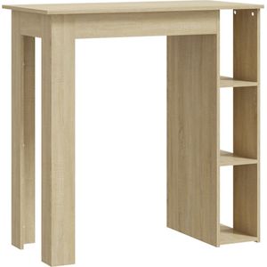 vidaXL-Bartafel-met-schap-102x50x103,5-cm-spaanplaat-sonoma-eikenkleur