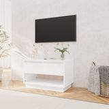 VidaXL TV-meubel 70x41x44 cm Spaanplaat Wit