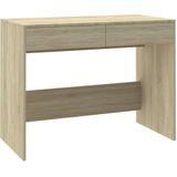 Bureau - Sonoma Eiken - Bewerkt Hout - 101 x 50 x 76,5 cm