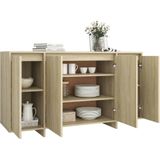 vidaXL-Dressoir-135x41x75-cm-spaanplaat-sonoma-eikenkleurig