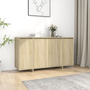 vidaXL-Dressoir-135x41x75-cm-spaanplaat-sonoma-eikenkleurig