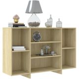 vidaXL-Dressoir-120x30x75-cm-spaanplaat-sonoma-eikenkleurig