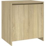 VidaXL Dressoir 70x41x75 cm - Bewerkt Hout - Sonoma Eikenkleurig