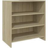 VidaXL Dressoir 70x40,5x75 cm - Spaanplaat Sonoma Eikenkleurig