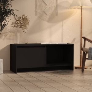 vidaXL-Tv-meubel-90x35x40-cm-spaanplaat-zwart