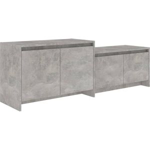 vidaXL-Tv-meubel-146,5x35x50-cm-spaanplaat-betongrijs