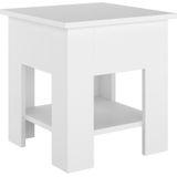 Couchtisch Weiß 40x40x42 cm Holzwerkstoff Vidaxl