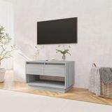 VidaXL Tv-meubel 70x41x44 cm Spaanplaat Grijs Sonoma Eiken