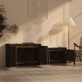 vidaXL-Tv-meubel-146,5x35x50-cm-spaanplaat-gerookt-eikenkleurig