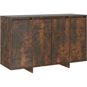 vidaXL-Dressoir-120x41x75-cm-spaanplaat-gerookt-eikenkleurig