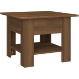 vidaXL Couchtisch Braun Eichen-Optik 55x55x42 cm Holzwerkstoff