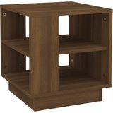 vidaXL Couchtisch Braun Eichen-Optik 40x40x43 cm Holzwerkstoff