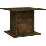 vidaXL Couchtisch Räuchereiche 55,5x55,5x40 cm Holzwerkstoff