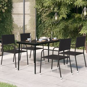 Opvouwbare Tuintafel Vierkant 60x60x72 cm Massief Acaciahout