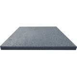vidaXL - Valtegels - 12 - st - 50x50x3 - cm - rubber - grijs