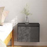 Vidaxl - Wandschrank Grau 45x30x35 cm Massivholz Kiefer
