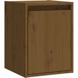 vidaXL-Wandkast-30x30x40-cm-massief-grenenhout-honingbruin