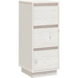 vidaXL-Dressoir-32x34x75-cm-massief-grenenhout-wit