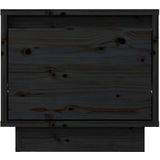 vidaXL-Nachtkastje-35x34x32-cm-massief-grenenhout-zwart