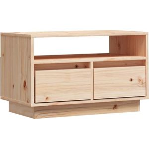 VidaXL TV-meubel 60x35x37 cm - Massief Grenenhout