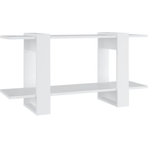 Vidaxl - Bücherregal Weiß 100x30x51 cm Holzwerkstoff