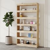 VidaXL Boekenkast/Kamerscherm 100x30x198 cm - Bewerkt Hout Sonoma Eiken