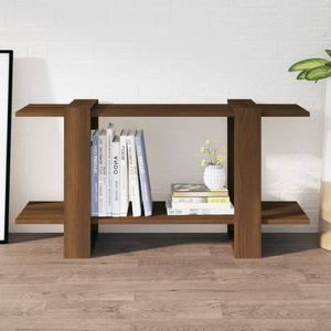 VidaXL Boekenkast 100x30x51 cm - Bewerkt Hout - Bruineikenkleurig