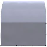 vidaXL Outdoor-Hühnerstall 3x2x2 m Verzinkter Stahl