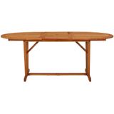 vidaXL Tuintafel 200x100x75 cm massief eucalyptushout