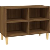 vidaXL-Tv-meubel-met-houten-poten-69,5x30x50-cm-bruineikenkleurig