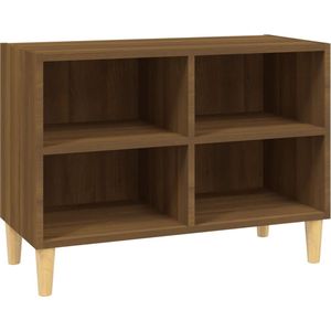 vidaXL-Tv-meubel-met-houten-poten-69,5x30x50-cm-bruineikenkleurig