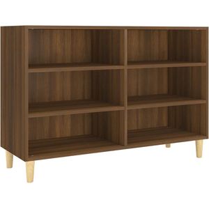 vidaXL-Dressoir-103,5x35x70-cm-bewerkt-hout-bruin-eikenkleur