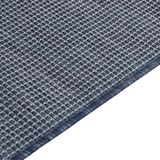Vidaxl - Outdoor-Teppich Flachgewebe 100x200 cm Blau