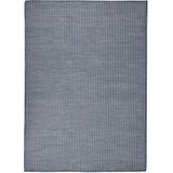 Outdoor-Teppich Flachgewebe 200x280 cm Blau vidaXL
